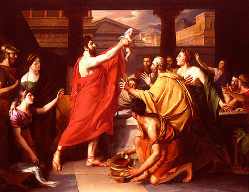 lycurgus the spartan present heir to the throne